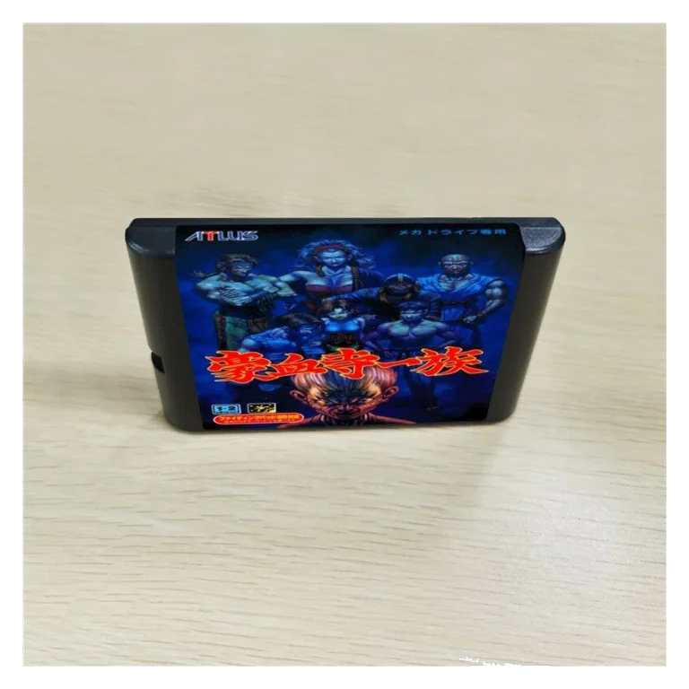 Gouketsuji Ichizoku Power Instinct 16bit Cartridge Card For Sega Genesis Mega Drive MD Console