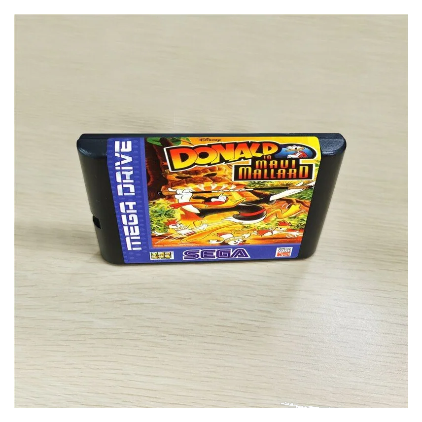 Donald Duck in Maui Mallard 16bit Cartridge