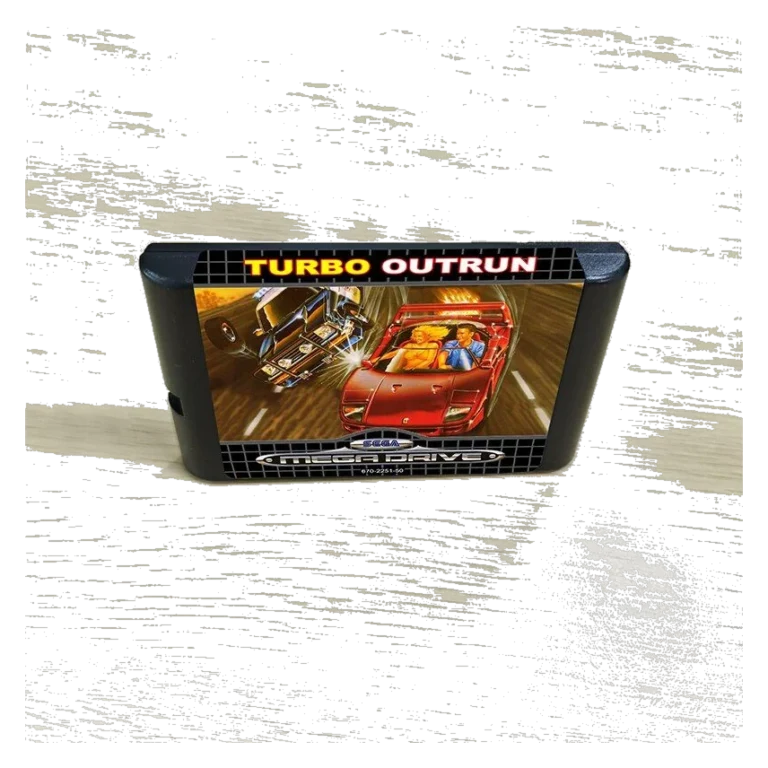 Turbo Outrun 16bit Cartridge Card For Sega Genesis Mega Drive MD Console