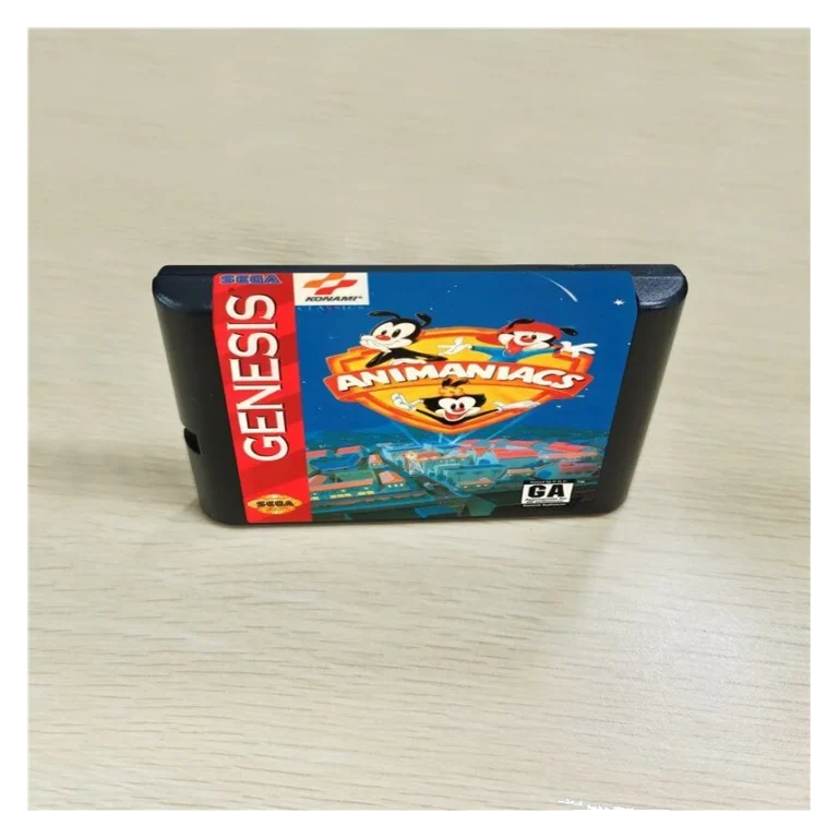 Animaniacs 16bit Cartridge Card For Sega Genesis Mega Drive MD Console