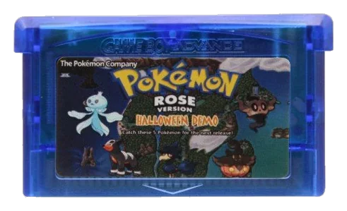 Pokemon Rose Version Halloween Demo