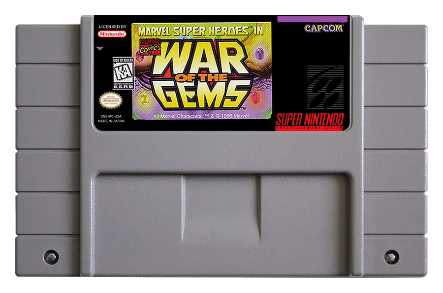 Marvel Super Heroes in War of the Gems