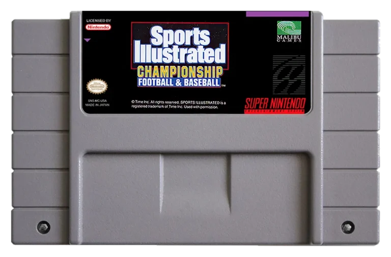 Sports Illustrated Championship Football ‘ Baseball