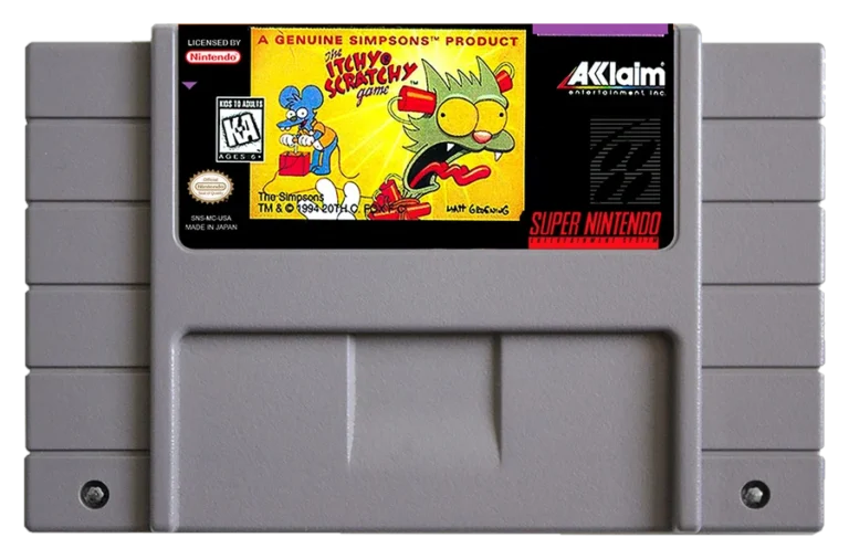 The Itchy & Scratchy Game
