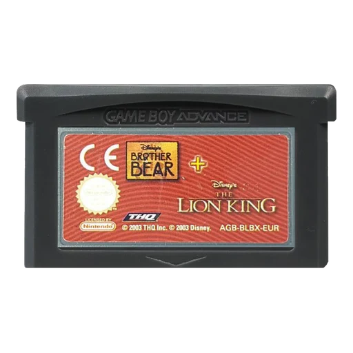 2 Games in 1 – Brother Bear + The Lion King