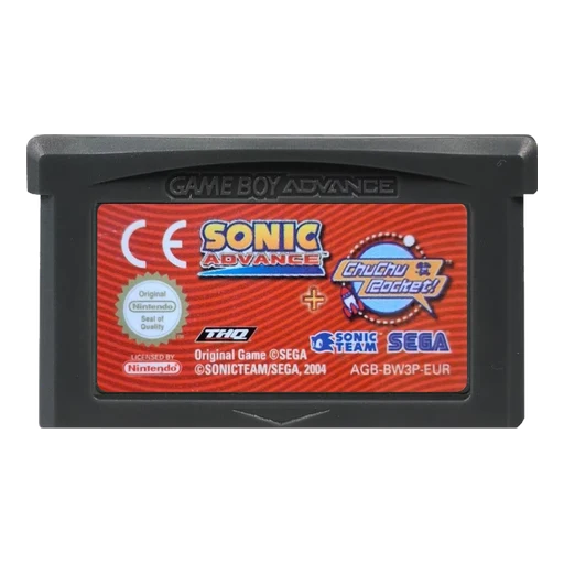 2 Games in 1 – Sonic Advance + ChuChu Rocket!