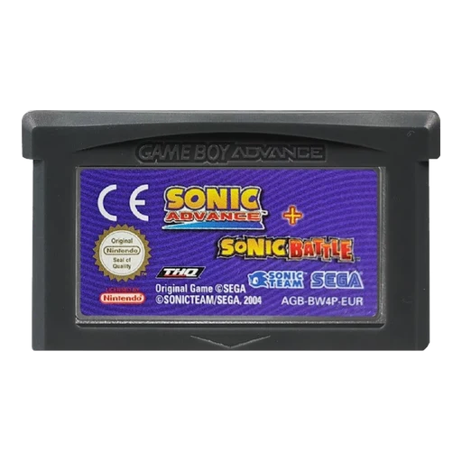 2 Games in 1 – Sonic Advance + Sonic Battle