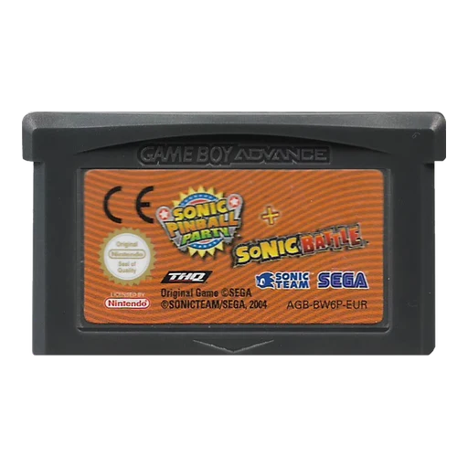 2 Games in 1 – Sonic Battle + Sonic Pinball Party