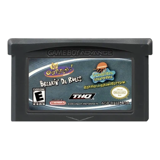 2 Games in 1 – SpongeBob SquarePants – Battle for Bikini Bottom + The Fairly OddParents! – Breakin’ da Rules