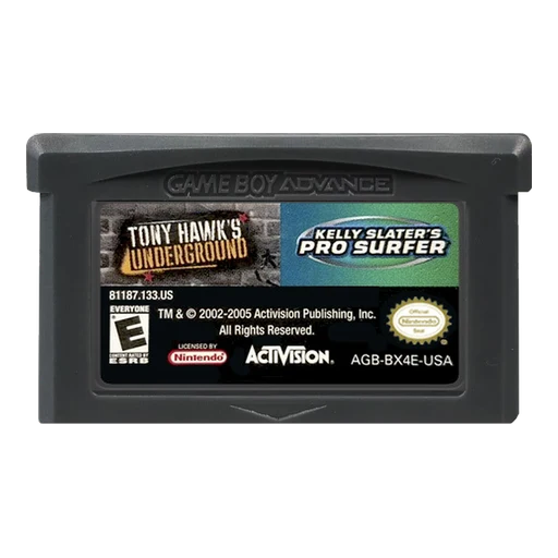 2 in 1 Game Pack – Tony Hawk’s Underground + Kelly Slater’s Pro Surfer