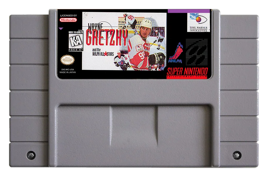 Wayne Gretzky and the NHLPA All-Stars