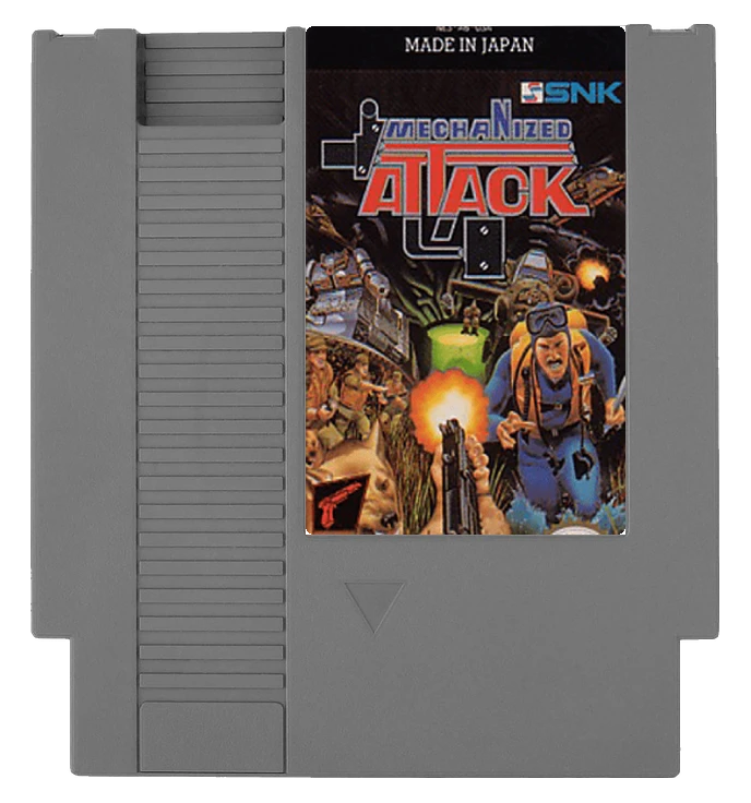 Mechanized Attack 72 pins 8bit games