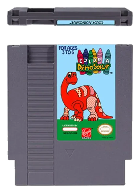 Color A Dinosaur 72 pins
