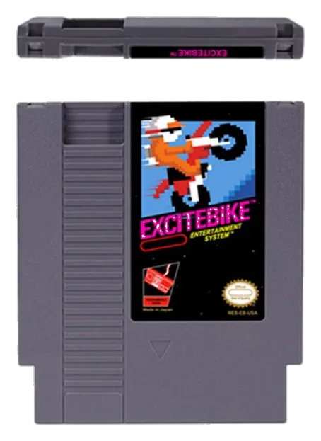 Excitebike 72 pins