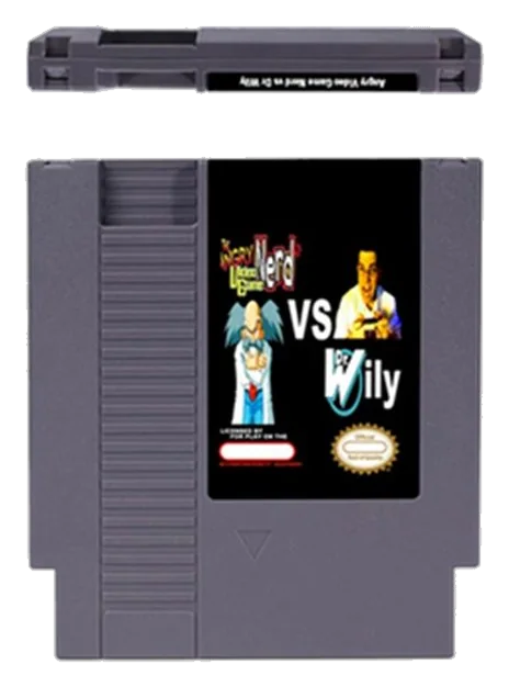Angry Video Game Nerd vs Dr Wily 72 pins