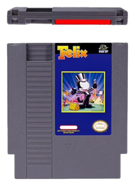 Felix game card the cat 72 pins