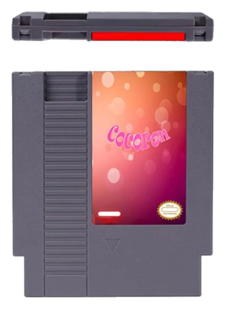 Cocoron 72 pins 8bit Game Cartridge for NES Video
