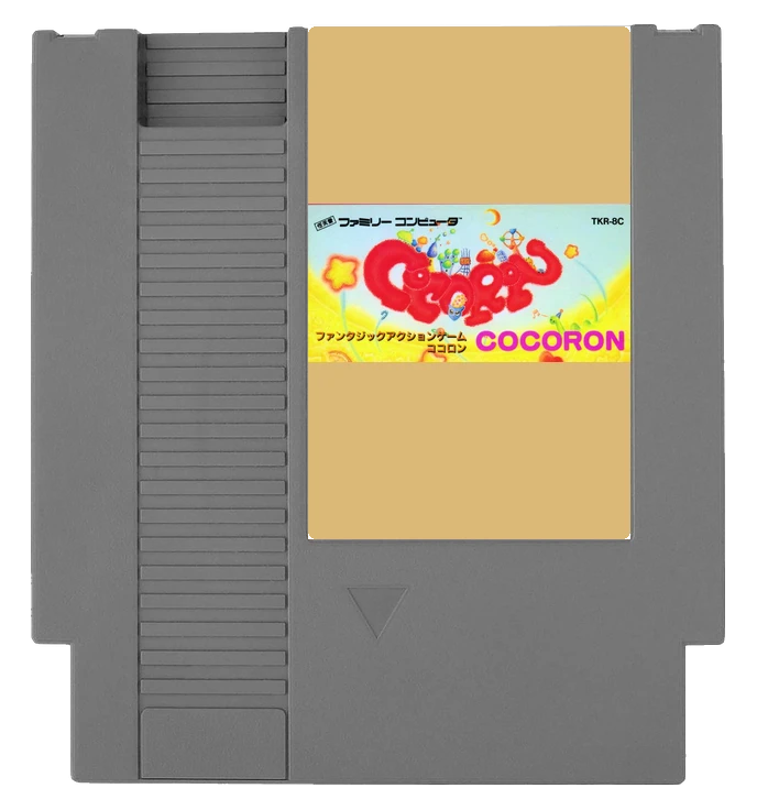 Cocoron 72 pins 8bit Game Cartridge for NES Video