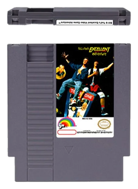Bill & Ted’s Excellent Video Game Adventure 72 pins