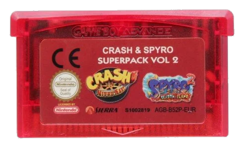 2 Games in 1-Crash & Spyro Pack Volume 2