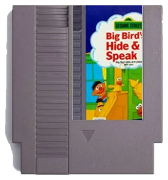 Big Bird’s Hide & Speak
