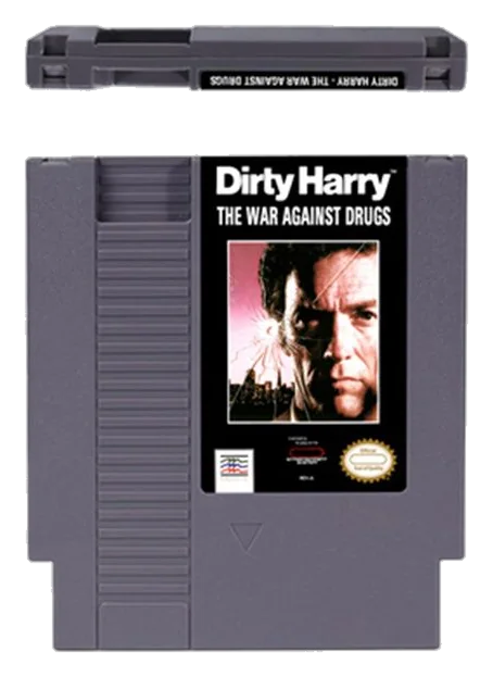 Dirty Harry The War Against Drugs 72 pins