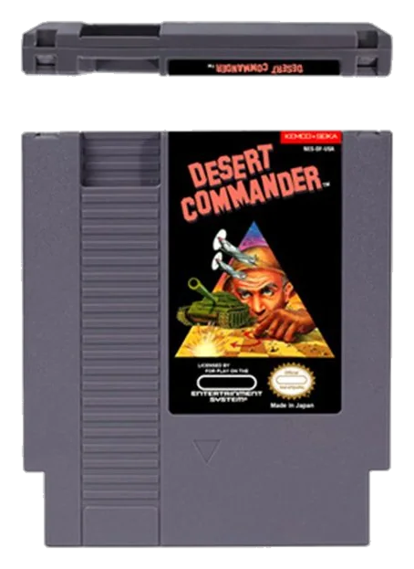 Desert Commander Street Challenge 72 pins