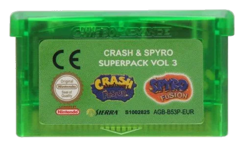 2 Games in 1-Crash and Spyro Superpack 3