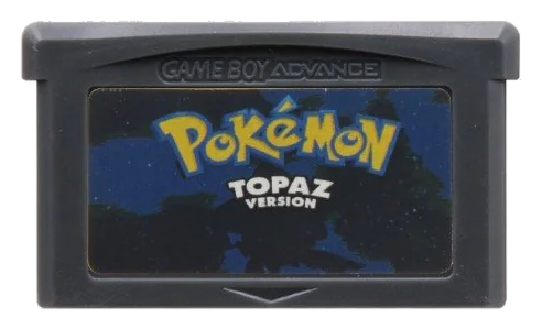 Pokemon Topaz Version