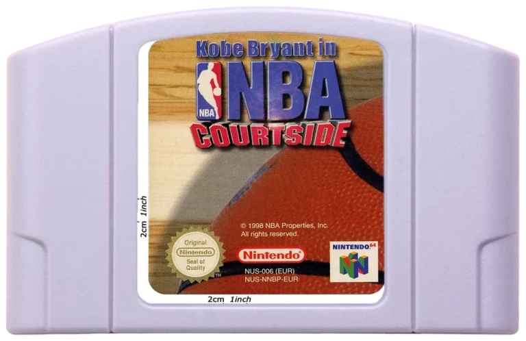 Kobe Bryant in NBA Courtside