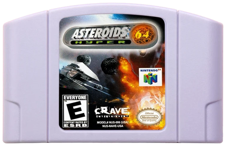 Asteroids Hyper 64