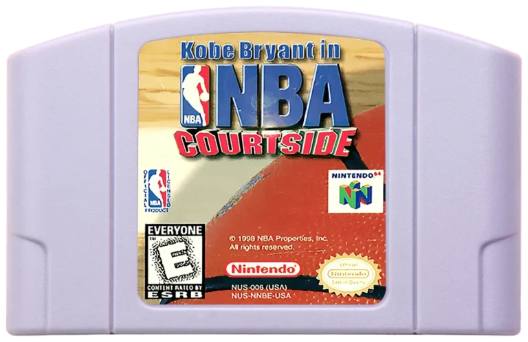 Kobe Bryant in NBA Courtside