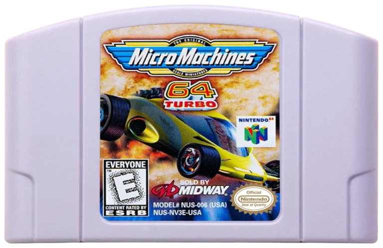 Micro Machines 64 Turbo