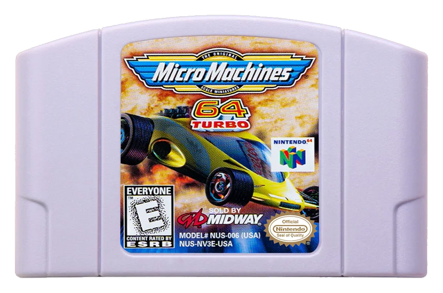 Micro Machines 64 Turbo