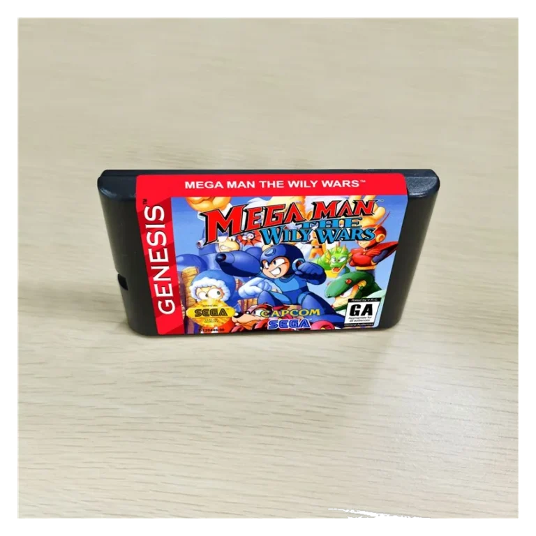 Megaman the Wily Wars 16bit Cartridge