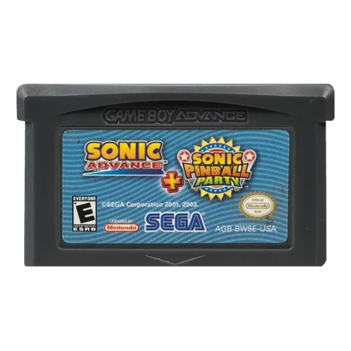 Combo Pack – Sonic Advance + Sonic Pinball Party