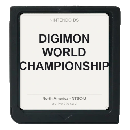 Digimon World Championship