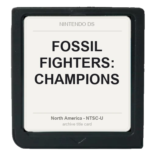 Fossil Fighters: Champions
