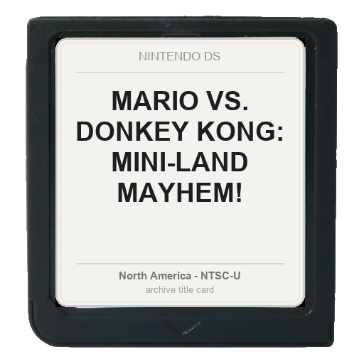 Mario vs. Donkey Kong: Mini-Land Mayhem!