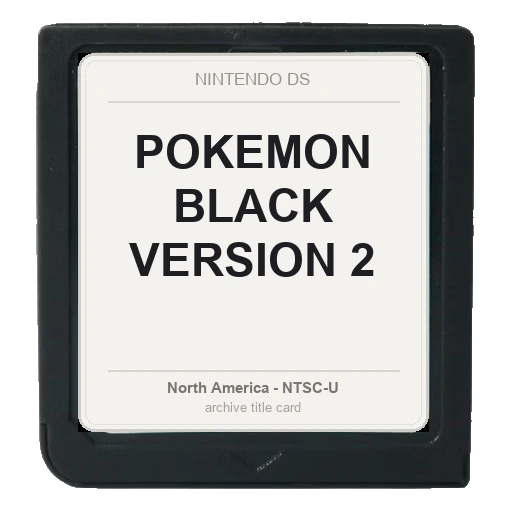 Pokemon Black Version 2