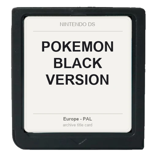 Pokemon Black Version