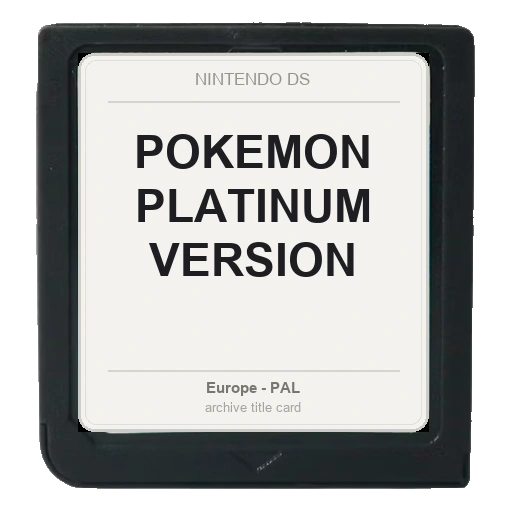 Pokemon Platinum Version