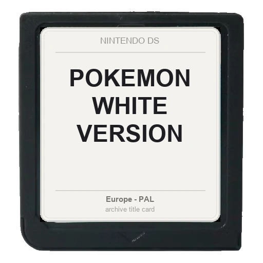 Pokemon White Version