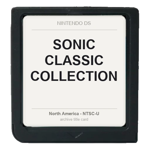 Sonic Classic Collection