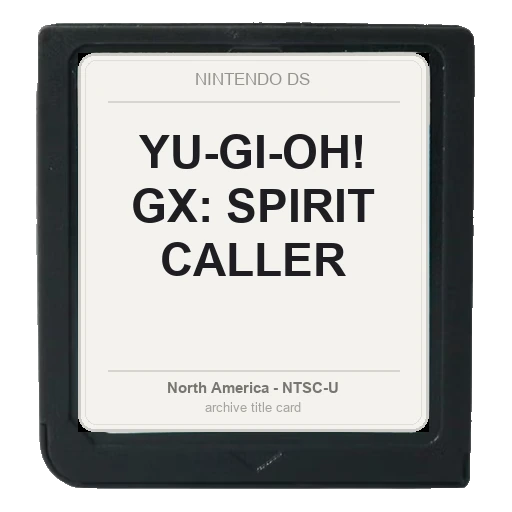 Yu-Gi-Oh! GX: Spirit Caller