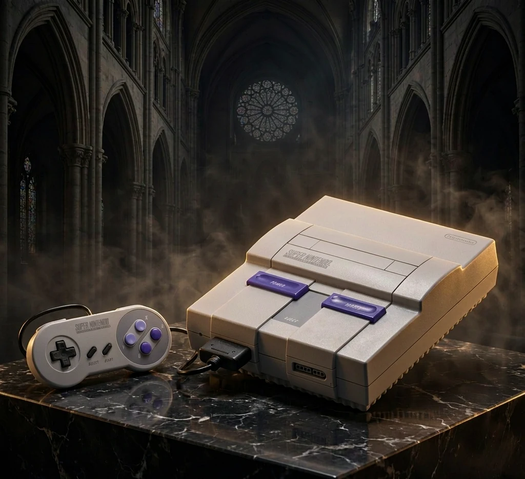 Super Nintendo (US) console render